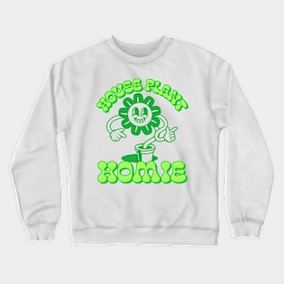 House Plant Homie Smiling Daisy Crewneck Sweatshirt